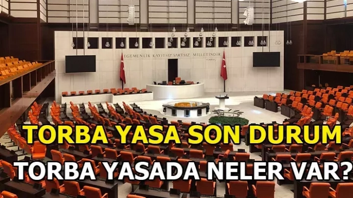 Torba Yasa maddelerinde son durum ne?